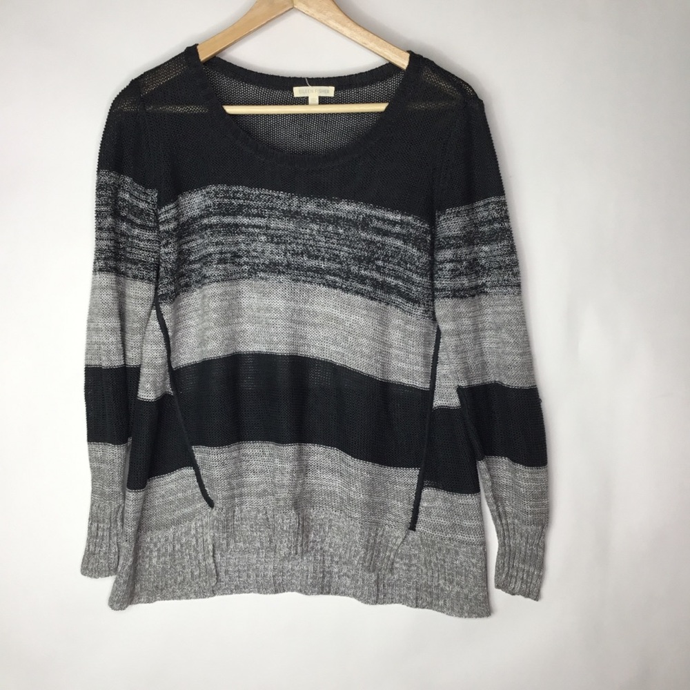 Eileen Fisher 100% Organic Linen Sweater